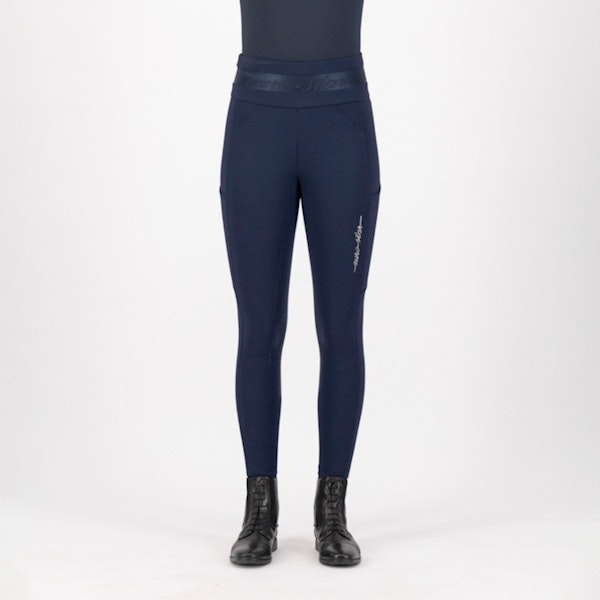 Euro Star ESImpress vinter tights FullGrip navy lång