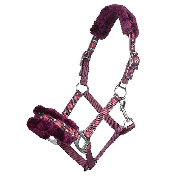 HKM Grimma Heart röd shetland ponny
