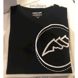 Equiline T-shirt Curby svart