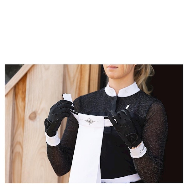 Anky Plastrong Tie Luminous vitt/svart Vuxen M