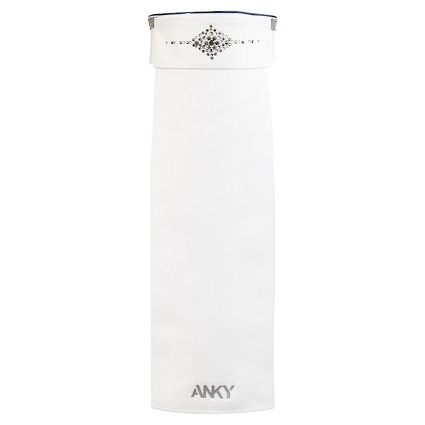 Anky Plastrong Tie Luminous vitt/navy Vuxen M