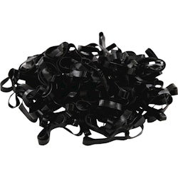 HG Gummiband silikon 500st i påse.