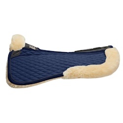 Stübben Streamline Lambswool Dressage Half Pad L blue