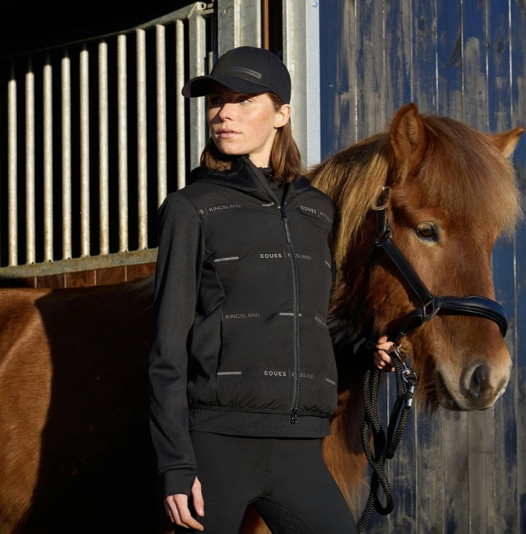 Kingsland Eques Sara ladies hybrid ridjacka svart