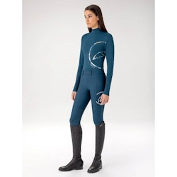 Equiline Eblec långärmad topp legion blue