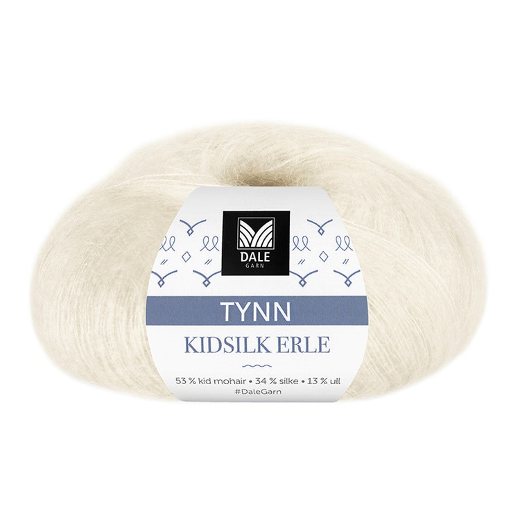 Tynn kidsilk erle