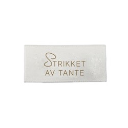 Strikket av tante