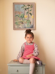 2501 Mykt til barn nr. 9 Clementine dress