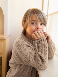 2501 Mykt til barn / Nr. 1b  Caspian Sweater Junior