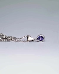 Aquamarin 2,31 ct droppe - 'made by order'