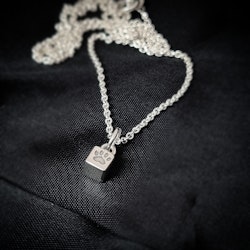 Lovepaws Tiny Paw - minihänge i silver