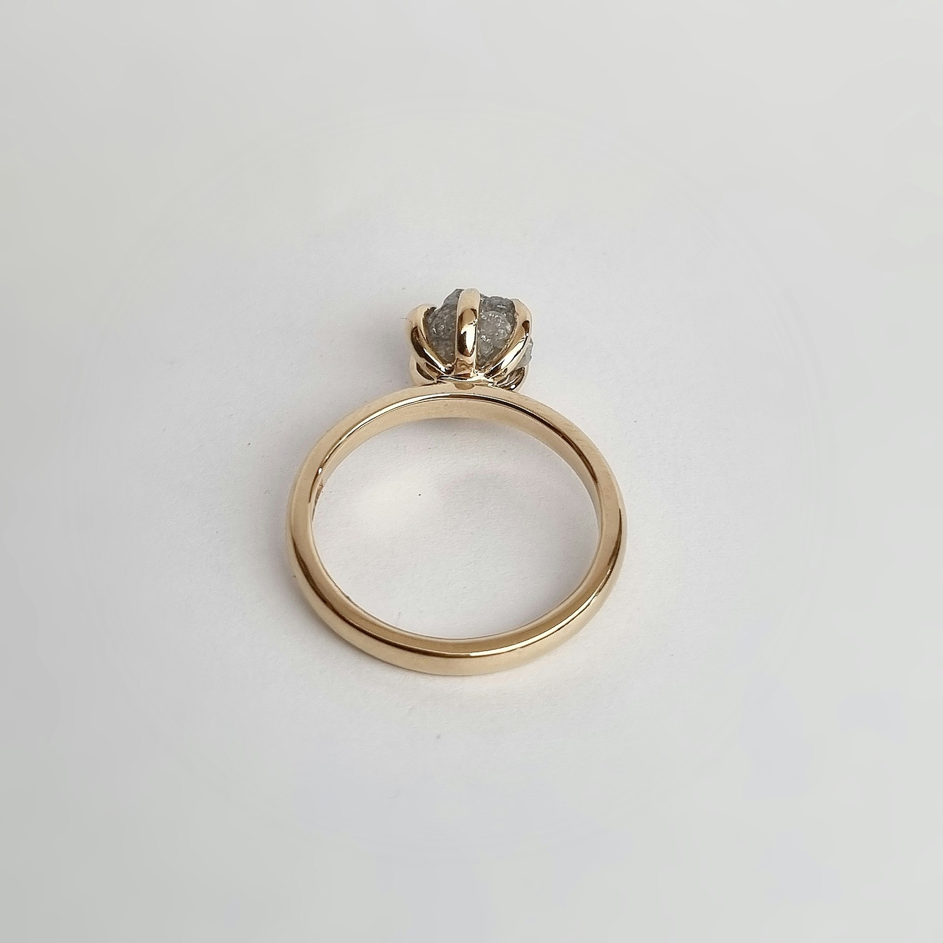 Precious Raw - rådiamantring 2,49 ct