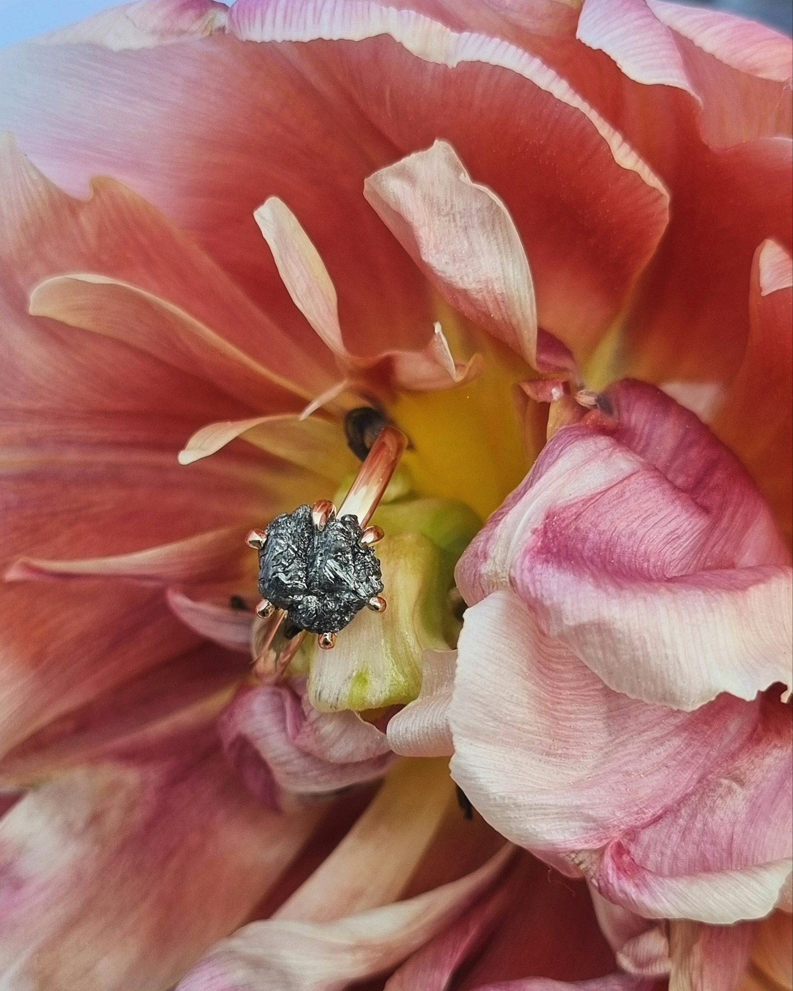 Precious Raw - rådiamantring  2,42 ct