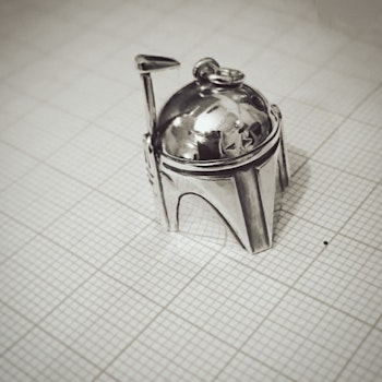 Boba Fett inspired Silver Jewelry