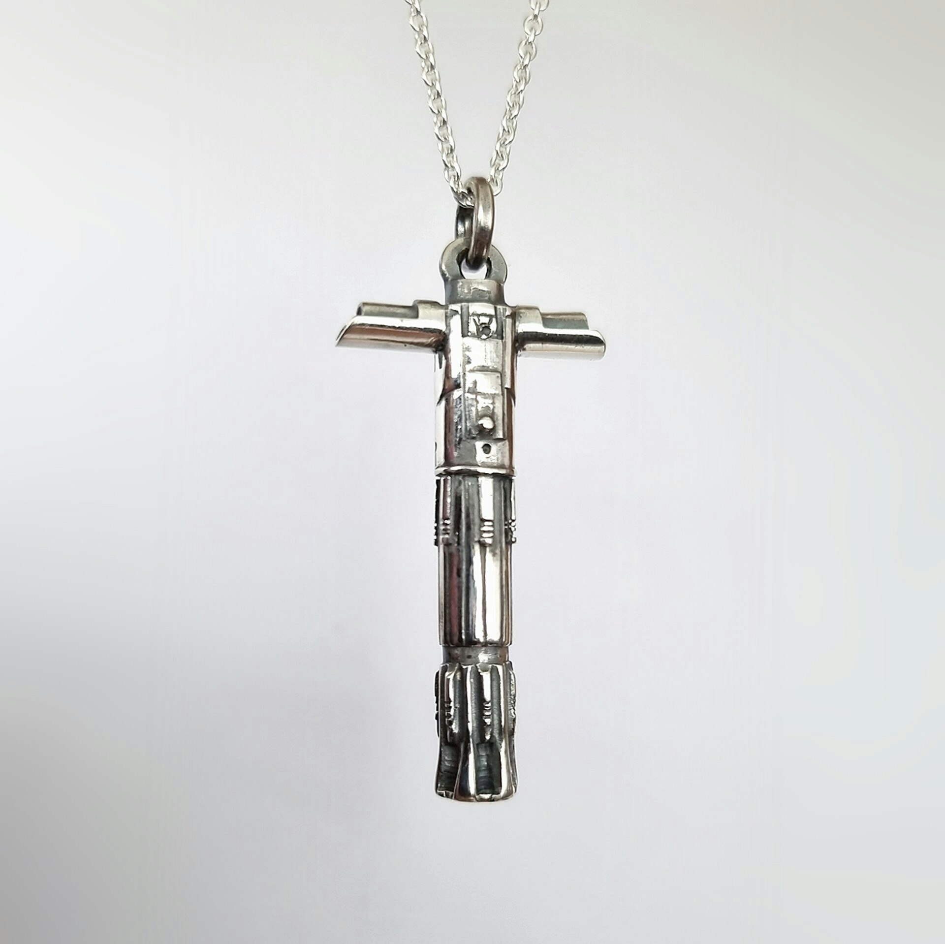 Inspired by Kylo Ren's red lightsaber
