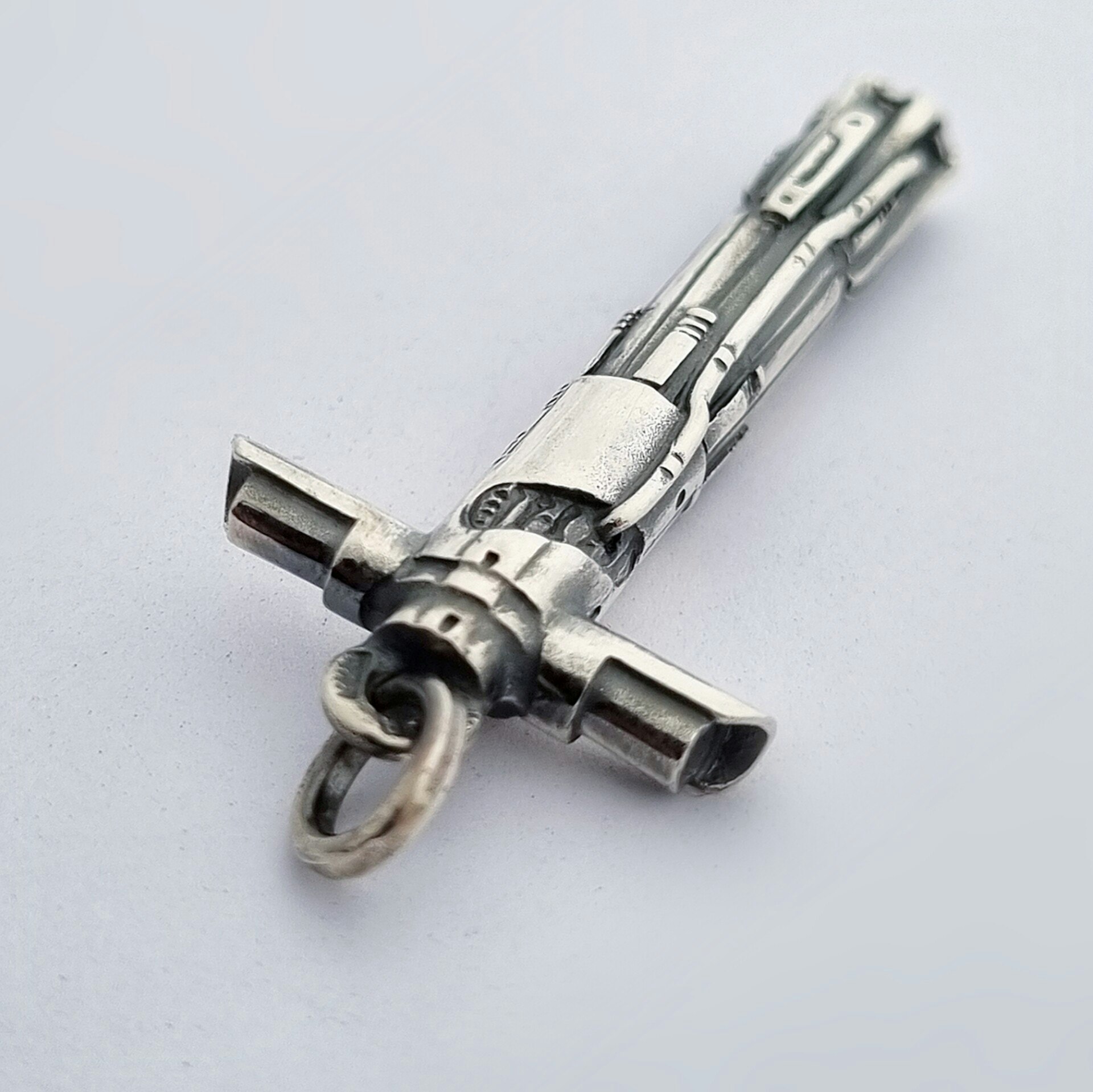 Inspired by Kylo Ren's red lightsaber