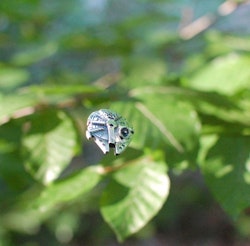 Millennium Falcon mini replica in 925 silver