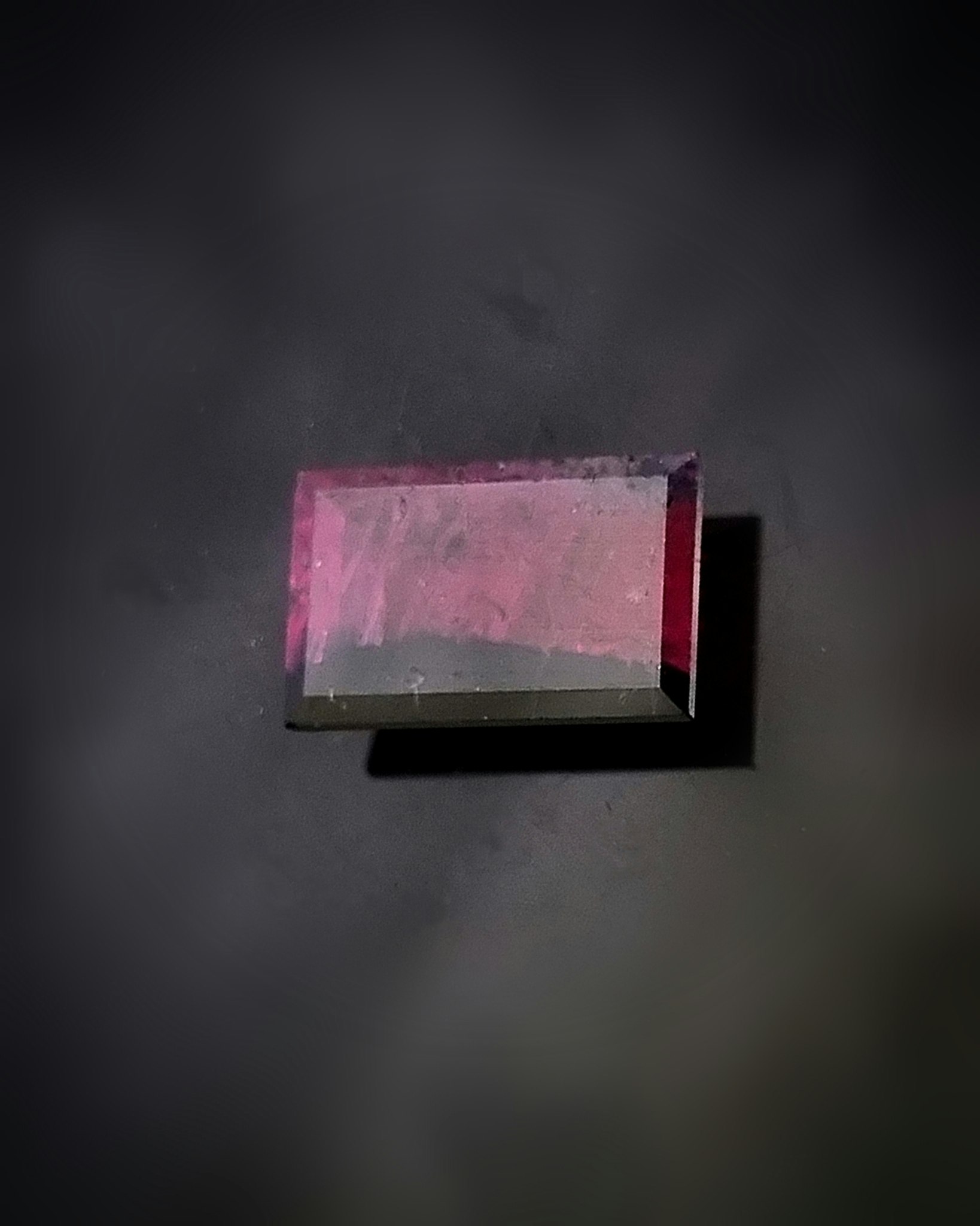 "Norrsken" Safir Winza 1,94 ct rektangulär - 'made by order'