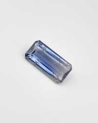 Safir 2,24 ct bicolour smaragdslipad - 'made by order'