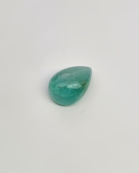 Neongrön Beryll 1,54 ct päron - 'made by order'