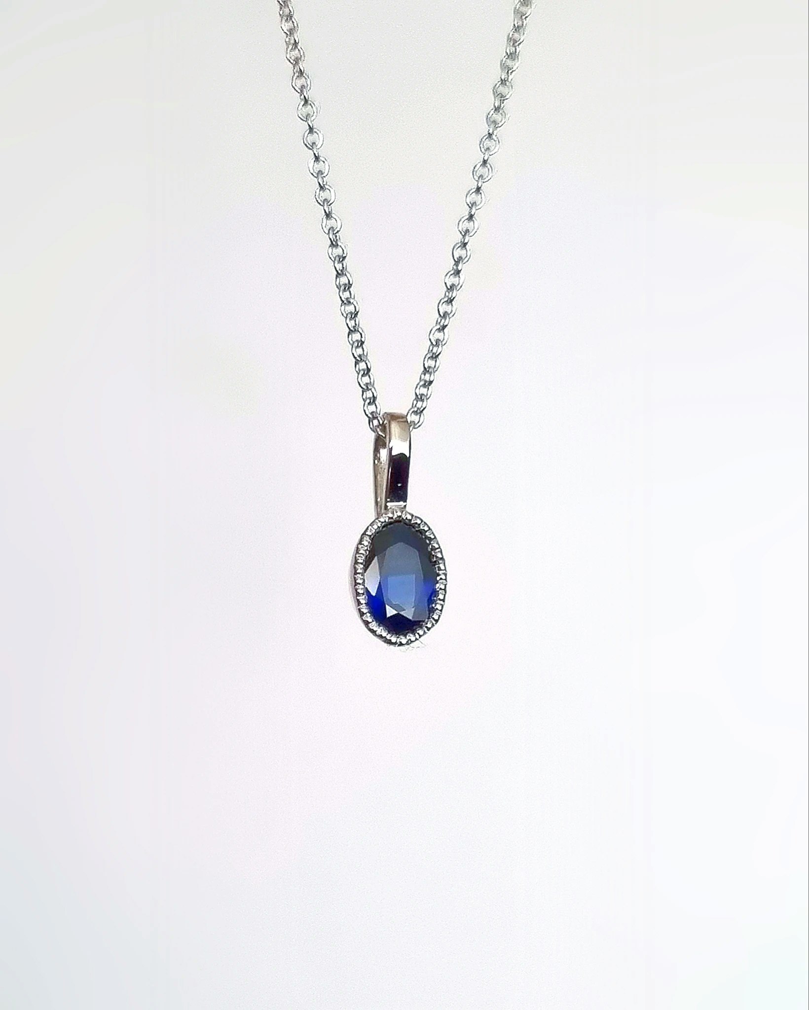 Safir oval rosalila 1,09 ct Sri Lanka - 'made by order'