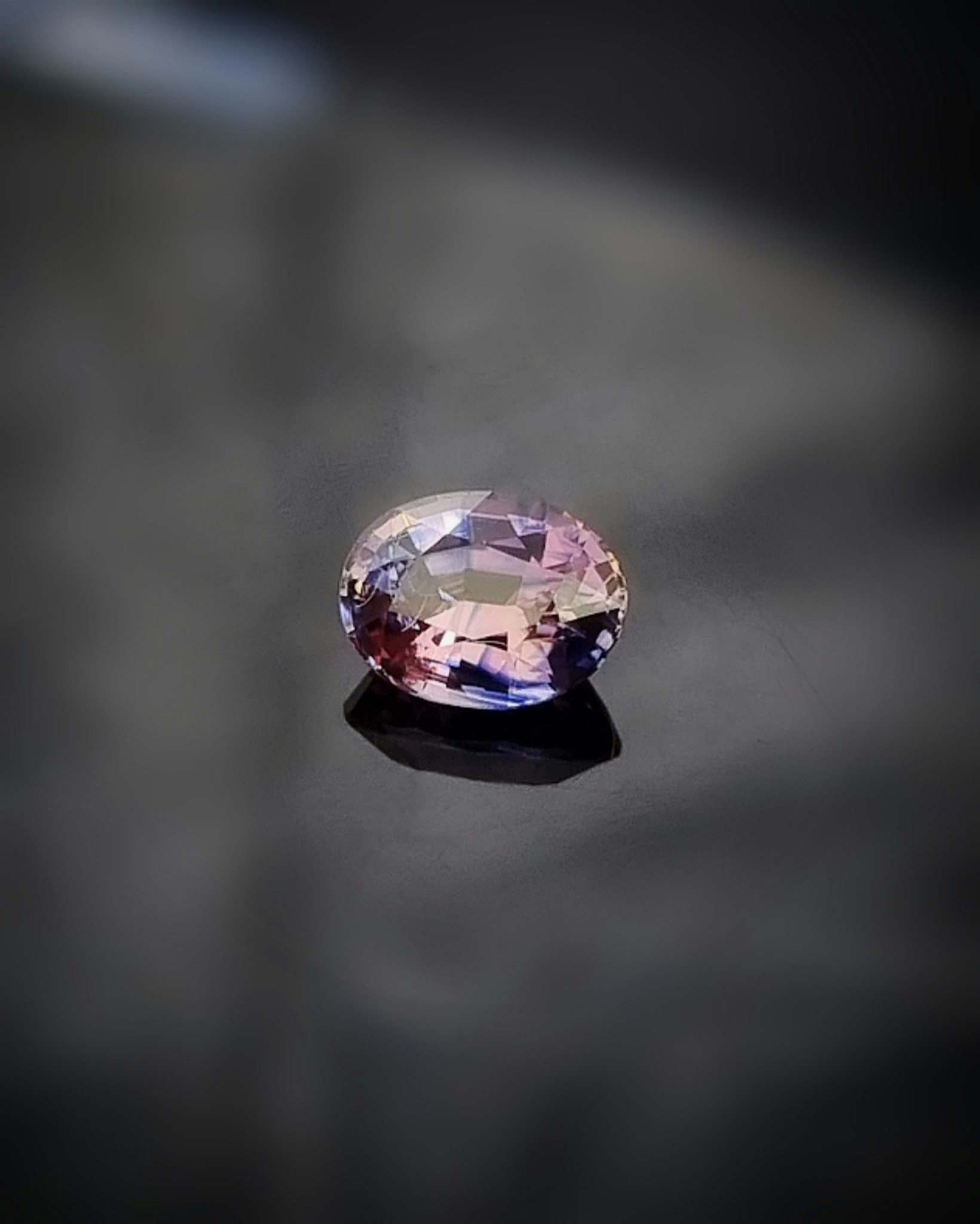 Safir oval rosalila 1,09 ct Sri Lanka - 'made by order'