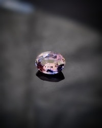 Safir oval rosalila 1,09 ct Sri Lanka - 'made by order'