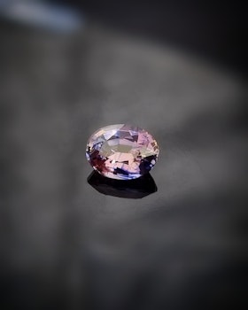 Safir oval rosalila 1,09 ct Sri Lanka - 'made by order'