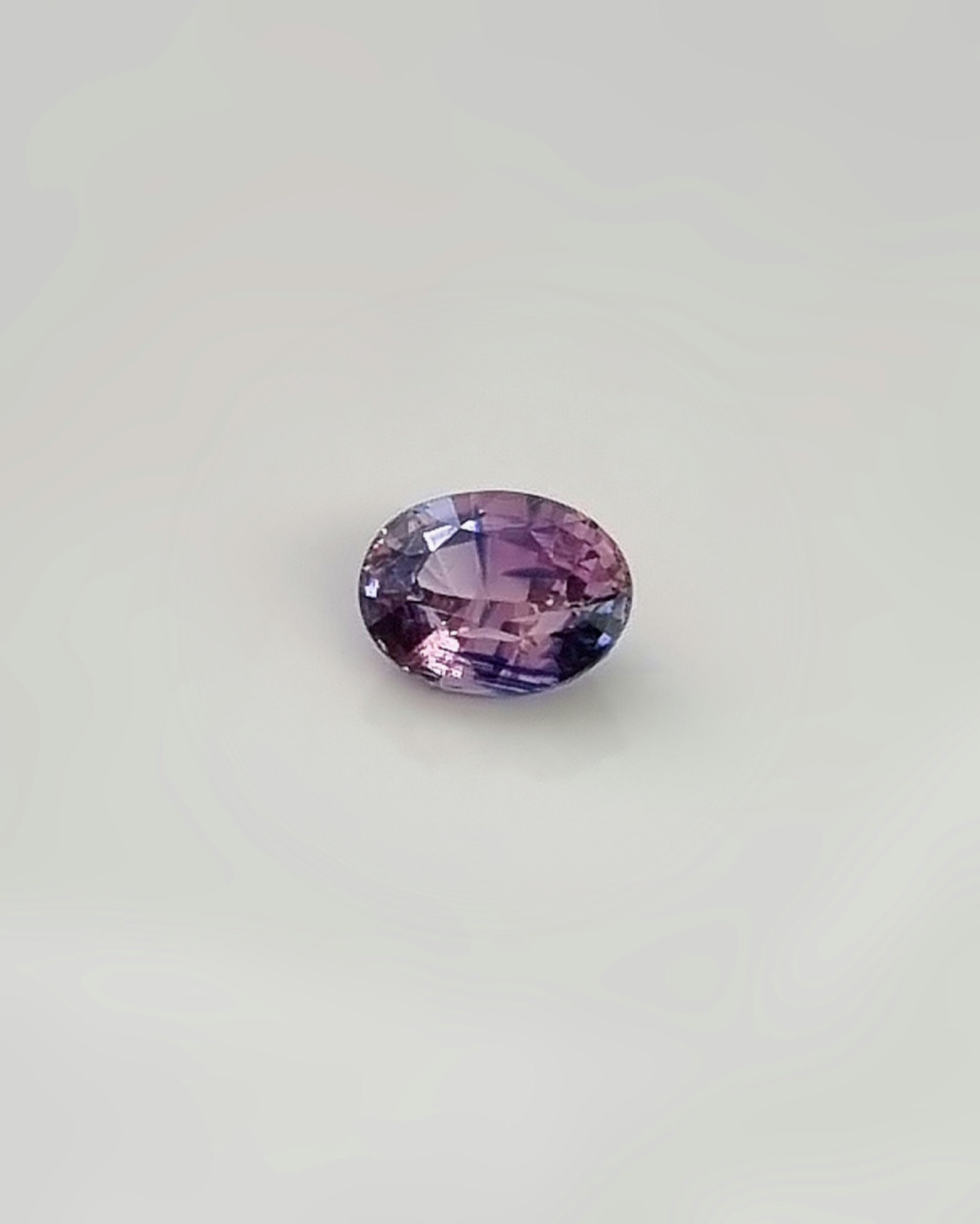 Safir oval rosalila 1,09 ct Sri Lanka - 'made by order'