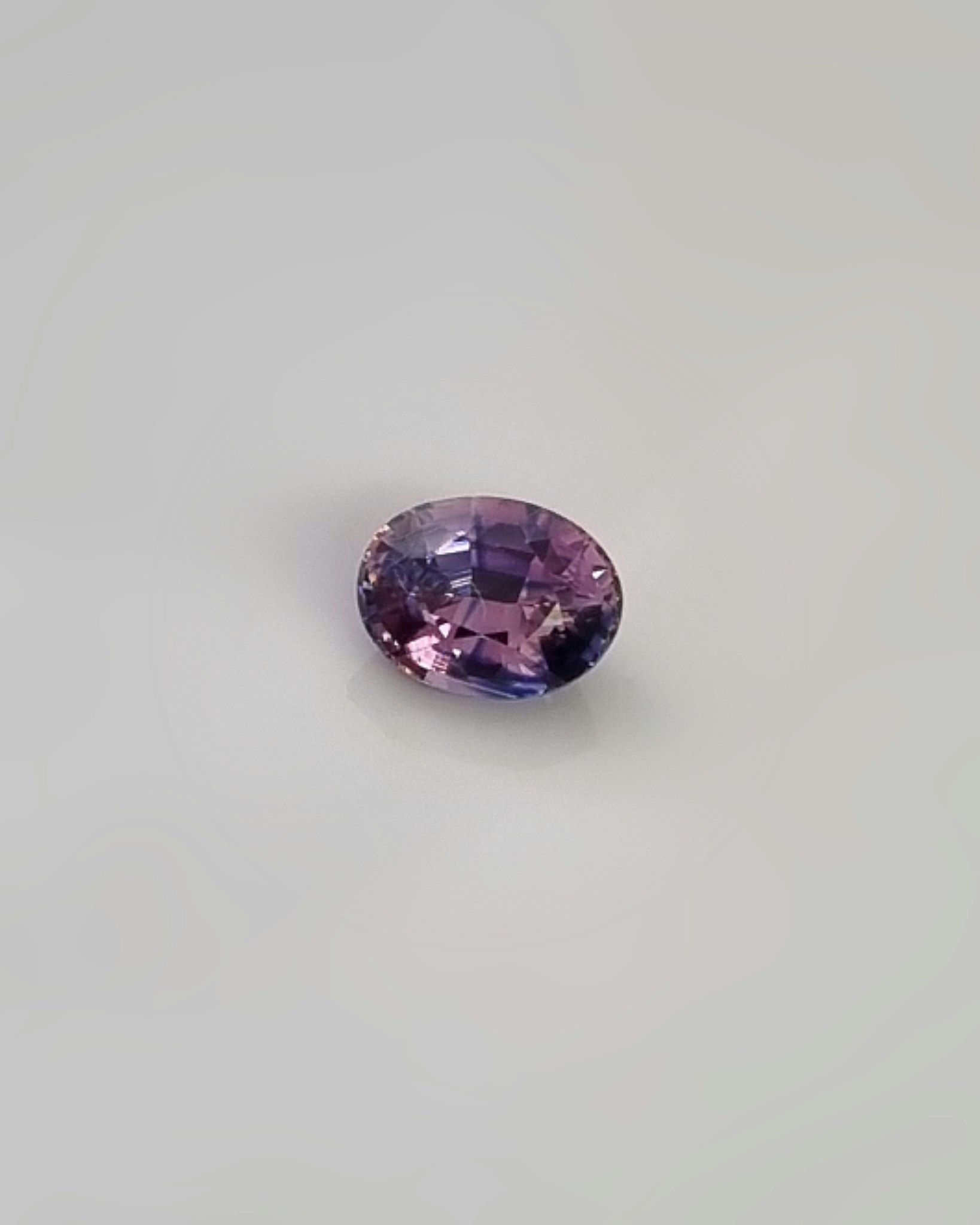Safir oval rosalila 1,09 ct Sri Lanka - 'made by order'