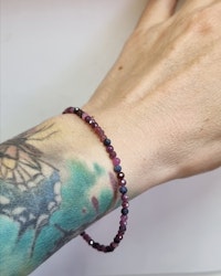 Glittrigt Safirarmband multi - från 17 cm