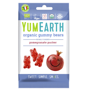 YumEarth organic soft candies in the shape of bears - 50g