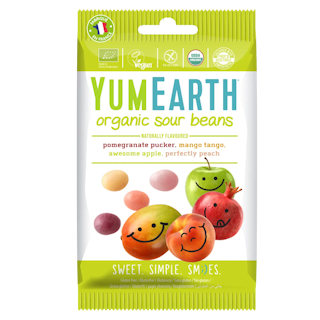 YumEarth Sour Beans Organic Soft Candies - 50g