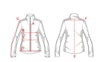 Vennvind softshell jakke for kvinner, J112
