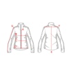 Vennvind softshell jakke for kvinner, J112