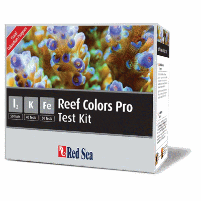 Red Sea Test Kit Reef Colors, I2/K/Fe