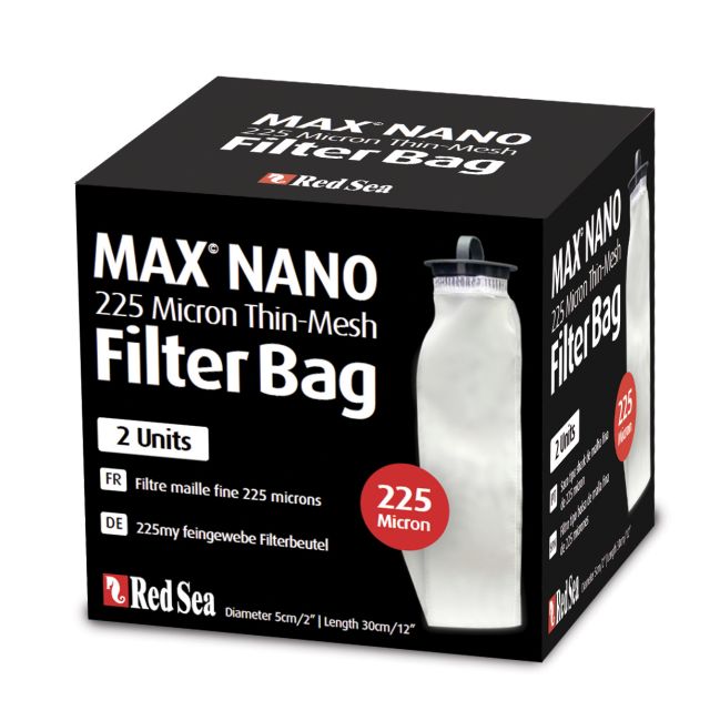 Red Sea Filter Media Bag Max Nano, 225 mikron 2p
