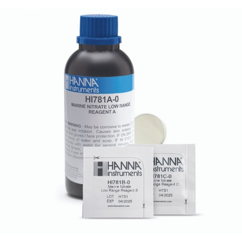 Hanna Reagents Nitrate Marine, HI-781-25, LR