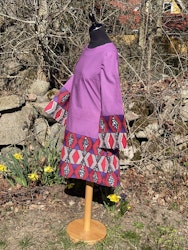 Hippie cerise/lila afrikansk