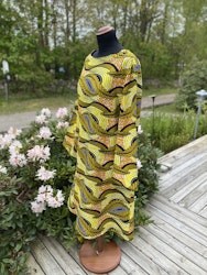 Klänning ”Hippie” solgul