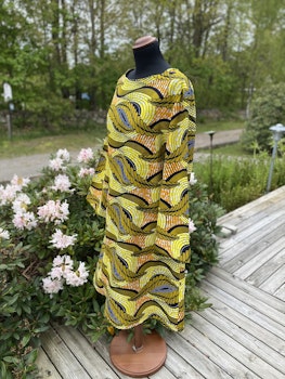 Klänning ”Hippie” solgul