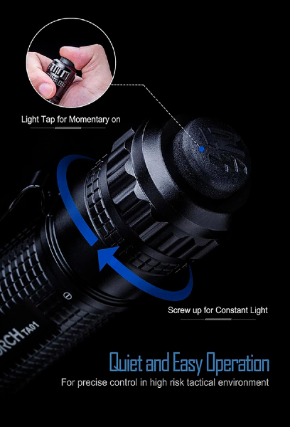 NEXTORCH TA01 Tactical Flashlight 500 Lumens
