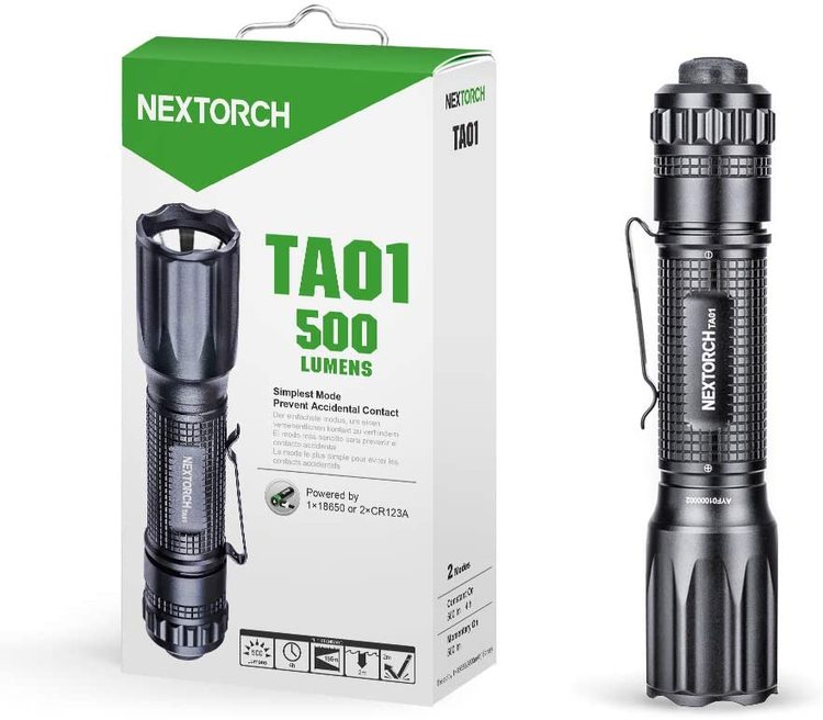 NEXTORCH TA01 Tactical Flashlight 500 Lumens