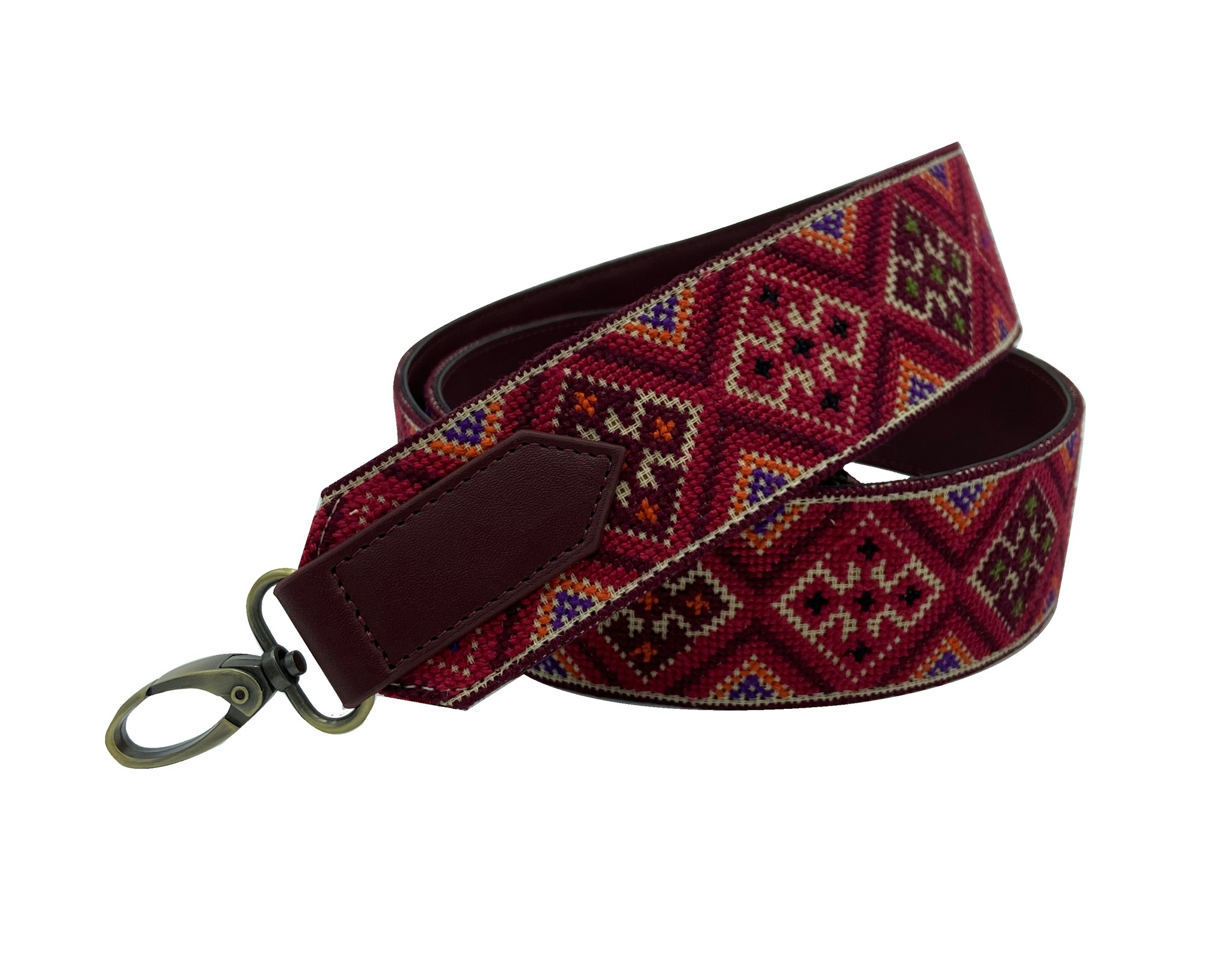 This vintage design, hand embroidered camera strap & bag strap is made with love by refugee women in Lebanon. Made for you to carry your heritage with pride.