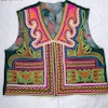 The vest is made from high-quality wool, decorated with intricate floral patterns, geometric designs,& motifs. Hand-embroidered using colorful sewing threads.