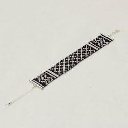 Black Keffiyeh Bracelet