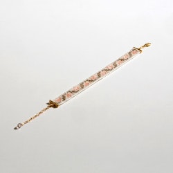 Handmade Beaded Bracelet - Tulip, in Pink