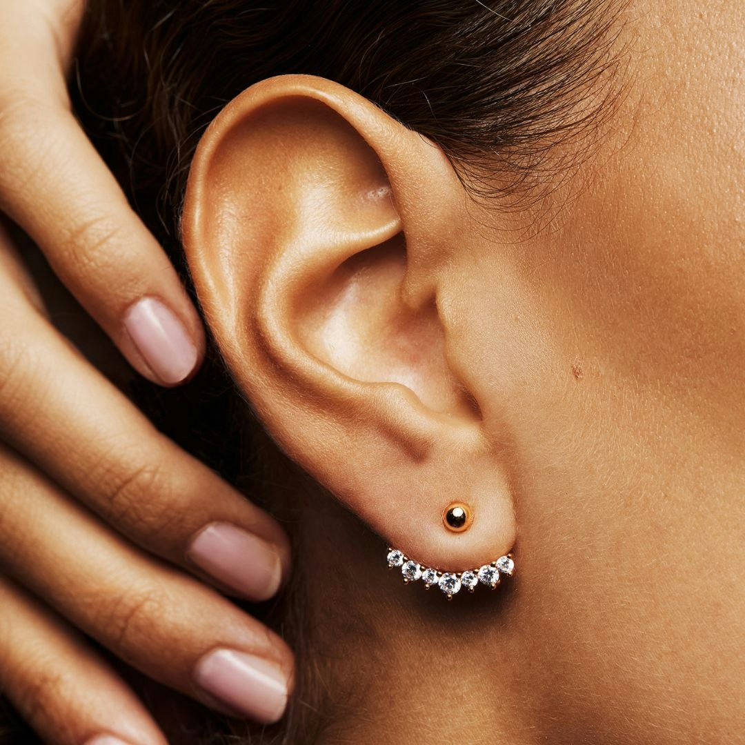 Sparkles øreringe – Skandinavisk bryllupsstil - Sparv Accessories