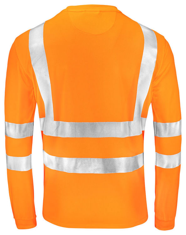 Jobman Workwear Långärmad T-shirt Orange 5593