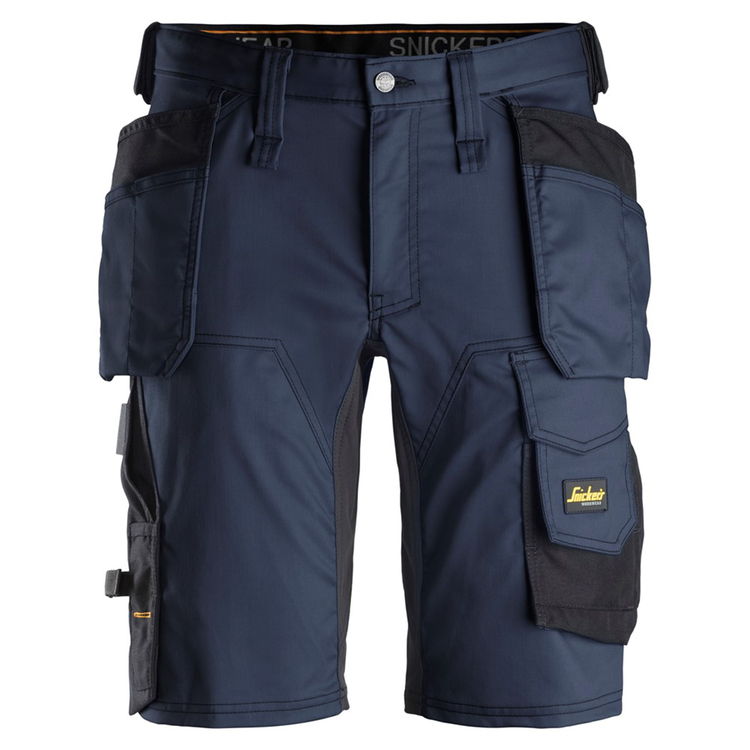 Snickers Workwear AllroundWork Stretch Shorts Marin/Svart 6141